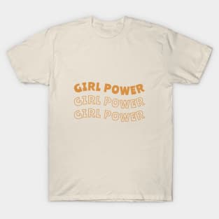 Girl power lettering. T-Shirt